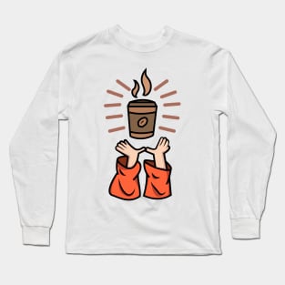 Crafting coffee Long Sleeve T-Shirt